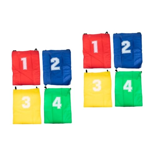 MERRYHAPY 8 STK Sprungsack Outdoor-Spielset für Kinder Feldrenntasche 3-beiniges Rennspiel spielset Kinder Outdoor Kinder Outdoor Spiele Springsack für Kinder Tasche für Sackhüpfen Segeltuch von MERRYHAPY