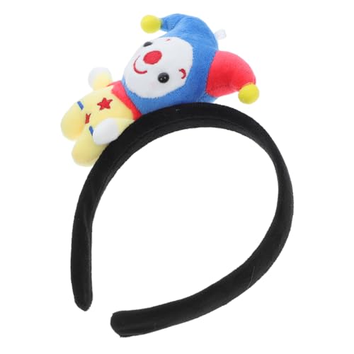 MERRYHAPY Clown Stirnband Halloween Kostüme Haarbänder Stirnbänder Alberne Hüte Clown Kostüm Clown Zubehör Clown Perücke Karnevals Stirnband Halloween Stirnband Halloween Horn von MERRYHAPY