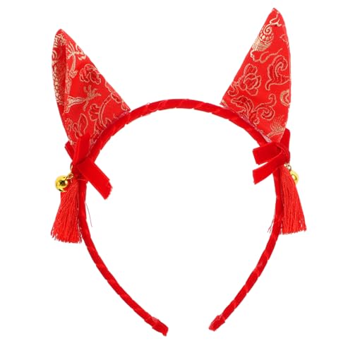 MERRYHAPY Katze Fuchs Ohren Stirnband Fuchs Ohren Haar Hoop Tier Cosplay Nette Kopf Zubehör Für Frauen Mädchen Halloween Cosplay Kostüm Party von MERRYHAPY