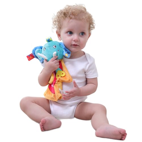 MERRYHAPY Puppe für Sensory Toys stofftiere für Babys babygeschenke Babyspielzeug Spielzeuge Handtuch beruhigen beruhigendes Handtuch für Babys Modellieren spielt neugeboren von MERRYHAPY