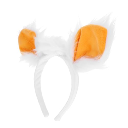 MERRYHAPY Schaf Stirnband Plüsch Lamm Ohr Stirnband Plüsch Schaf Ohr Haarband Tierkostüm Zubehör Für Halloween Cosplay Zubehör von MERRYHAPY