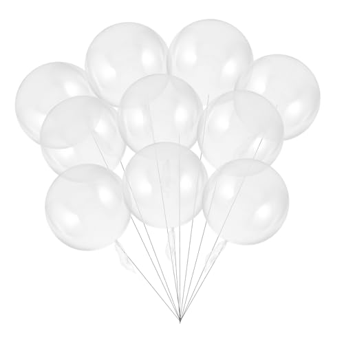 MERRYHAPY Transparente Bobo Ballons Dekoration Für Geburtstagsfeiern Hochzeiten Und Babypartys Wiederverwendbare Bubble Ballons Für Festliche Anlässe Und Partys von MERRYHAPY