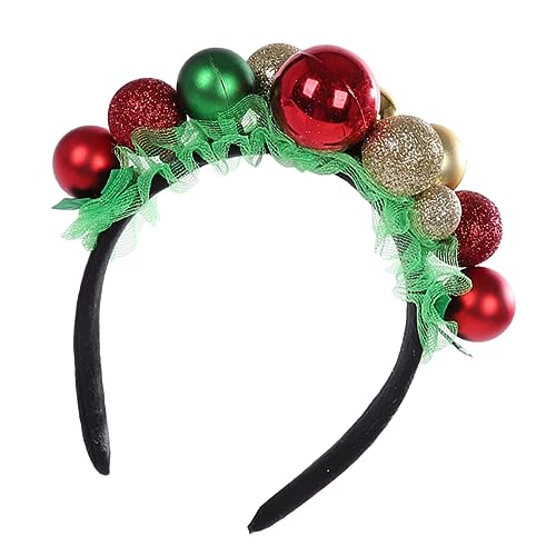 MERRYHAPY Weihnachtsglöckchen Haarband Festliches Party Haarband Mit Klingel Für Weihnachten Und Tanzpartys Dekorativer Kopfschmuck Für Frauen Und ädchen Perfekte Weihnachtsdeko Und von MERRYHAPY