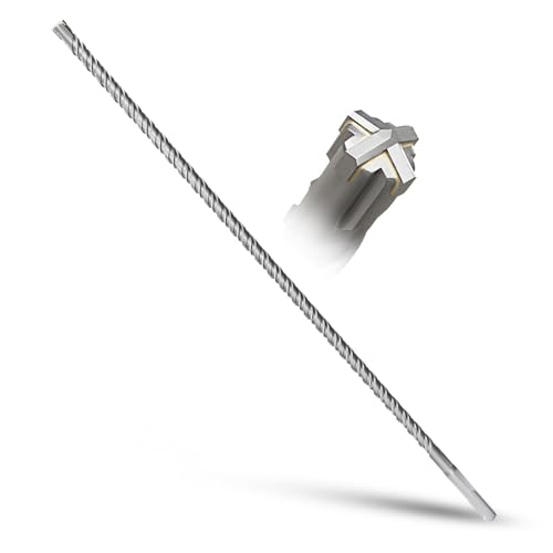 METOTY SDS Plus Bohrer 10mm×460mm,Steinbohrer,Hammerbohrer,Betonbohrer,Für Stein,Beton,Naturstein,Ziegelmauer METOTY SDS Plus Bohrer 10mm×460mm,Steinbohrer,Hammerbohrer,Betonbohrer,Für Stein,Beton,Naturstein,Ziegelmauer von METOTY