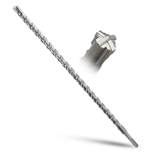 METOTY SDS Plus Bohrer 16mm×460mm,Steinbohrer,Hammerbohrer,Betonbohrer,Für Stein,Beton,Naturstein,Ziegelmauer METOTY SDS Plus Bohrer 16mm×460mm,Steinbohrer,Hammerbohrer,Betonbohrer,Für Stein,Beton,Naturstein,Ziegelmauer von METOTY