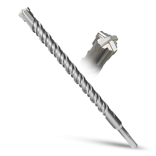 METOTY SDS Plus Bohrer 25mm×310mm,Steinbohrer,Hammerbohrer,Betonbohrer,Für Stein,Beton,Naturstein,Ziegelmauer METOTY SDS Plus Bohrer 25mm×310mm,Steinbohrer,Hammerbohrer,Betonbohrer,Für Stein,Beton,Naturstein,Ziegelmauer von METOTY
