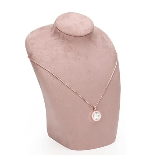 MEUKSSN Wildleder Leder Schmuck Türme Halskette Kette Schmuck Büste Display Halter Ständer Halskette Anhänger Halter Show Schmuck Halter Schmuckhalter von MEUKSSN