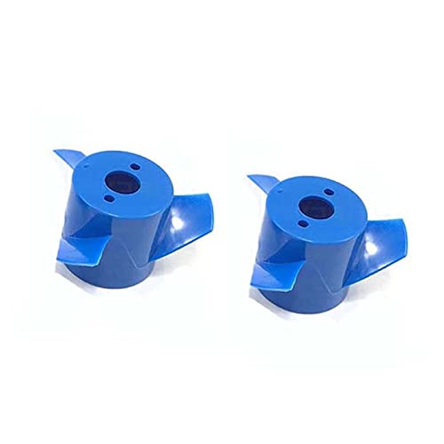 MEXWLOP 2 stücke DIY F2838 28mm Unterwasser Motor 60mm DREI-Klinge Propeller CW/CCW ROV Paddel Loch Durchmesser 10,5mm for RC Elektrische Boot Modell Außenbordpropeller für Boote(2pcs CW) von MEXWLOP