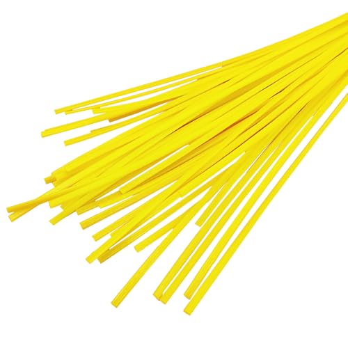 MEYINGOU Kunststoff-Stoßfänger-Schweißdrähte, HD-PE-Material, geeignet for Schweißen von Autobriefkästen, Gewicht 1 kg(Yellow) von MEYINGOU