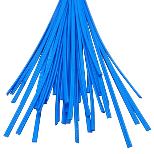 MEYINGOU Kunststoff-Stoßfänger-Schweißdrähte, PP-Material, doppelsträngig, geeignet for Tankschweißen, Gewicht 1 kg(Blue) von MEYINGOU