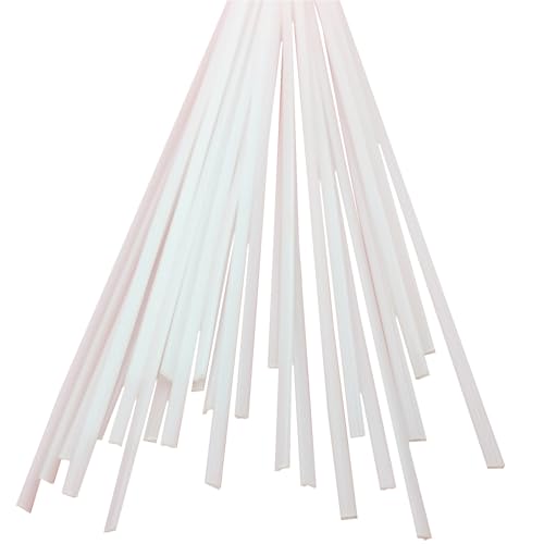 MEYINGOU Kunststoff-Stoßfänger-Schweißdrähte, PP-Material, doppelsträngig, geeignet for Tankschweißen, Gewicht 1 kg(White) von MEYINGOU