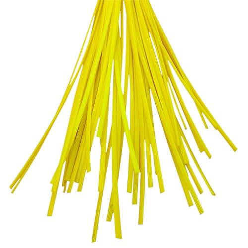 MEYINGOU Kunststoff-Stoßfänger-Schweißdrähte, PP-Material, doppelsträngig, geeignet for Tankschweißen, Gewicht 1 kg(Yellow) von MEYINGOU