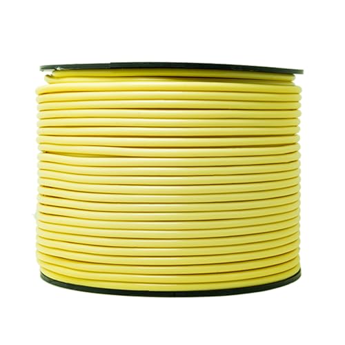 MEYINGOU Kunststoff-Stoßfänger-Schweißdrähte, PVC-Kunststoff-Bodenschweißdraht, geeignet for Bürogebäude, 100 Meter lang(Light Yellow) von MEYINGOU