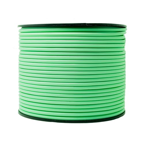 MEYINGOU Kunststoff-Stoßfänger-Schweißdrähte, PVC-Kunststoff-Bodenschweißdraht, geeignet for Supermärkte, 100 Meter lang(Bright Green) von MEYINGOU