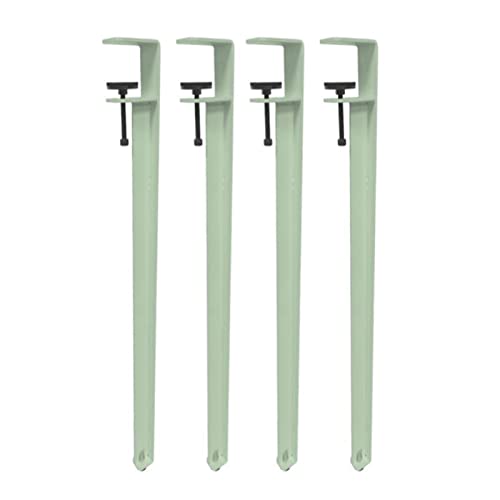 MEYINGOU Metall Tischbeine,Verstellbare Tischbeine, Tischbeine aus Metall, Möbelbeine, DIY-Bankbein aus Eisen, for DIY-Couchtisch-Möbelkonsole, kein Stanzdesign(Green,71cm(28in)) von MEYINGOU