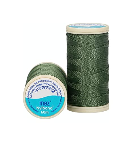 MEZ Nähgarne, 100% Nylon, 6556, 60m, 10 von MEZ