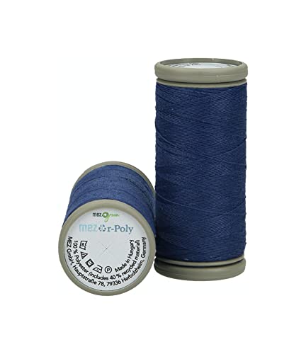 MEZ R-Poly#120, 100M Spule Navy Blue Nähgarne von MEZ