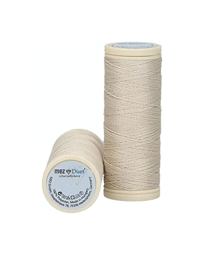 MEZ 4644100-02033 Nähgarne, 100% Polyester, 2033, Stärke 100, 50m, 5 Gramm von MEZ