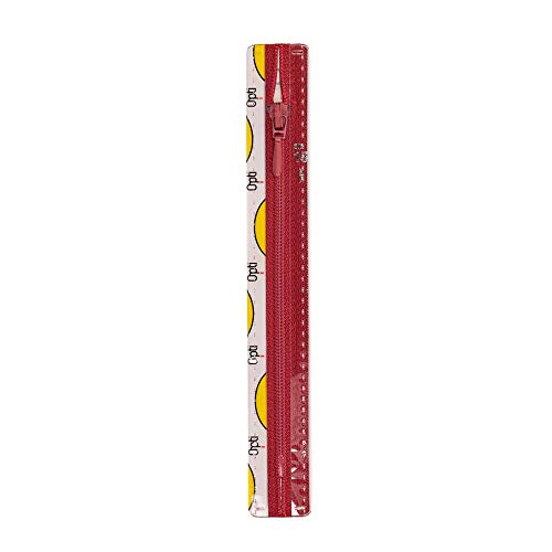 Opti S40-40-00750 Reißverschluss, 100Prozent Polyester, 00750 Rot, 40cm von MEZ