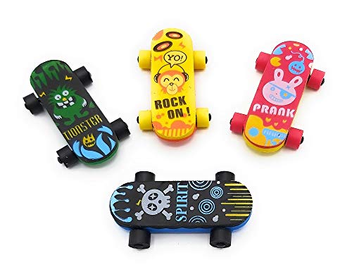 MEger 12 Radiergummi Skateboard radieren Schule Büro von MEger