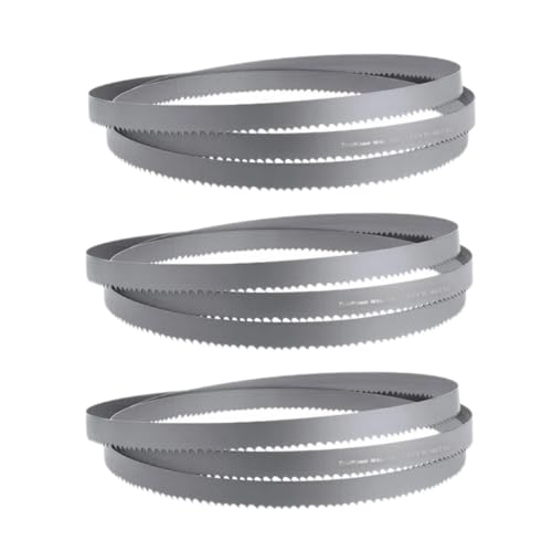 Bandsägeblatt, 3 Stück, for Schneiden von Metall, 8–12 TPI, 64 1/2 x 1/2 Zoll M42-Sägeblatt, Bandsägeblätter for Metall und Aluminium von MFUPR