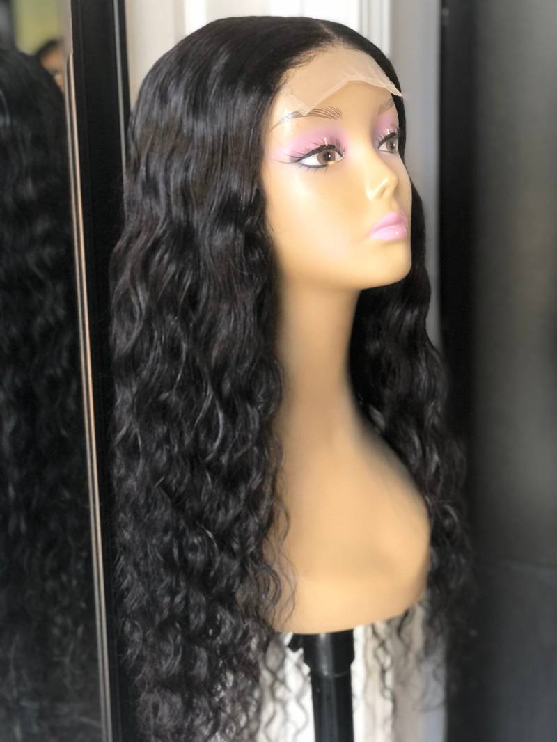 Alexis 26 "Loose Wave Perücke Einheit Für Schwarze Frauen. Passend Die Meisten Durchschnittlich Großen Köpfe von MGSWIGBOUTIQUE