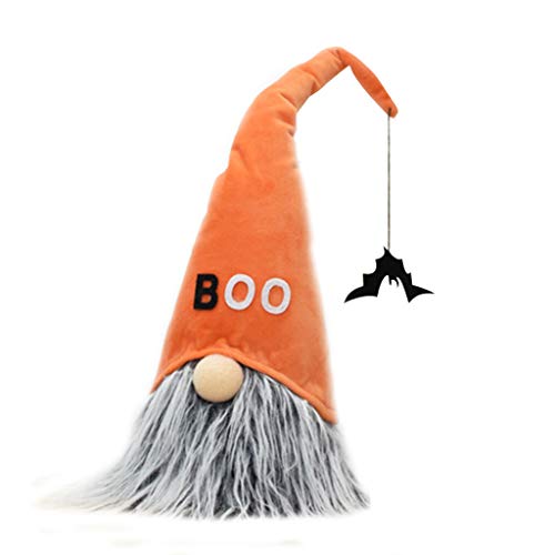 Halloween-Zwerge, Plüsch-Dekoration, handgefertigt, Tomte, schwedische Nisse, skandinavische Ornamente, Tischdekoration, Geschenke von MHADBKH