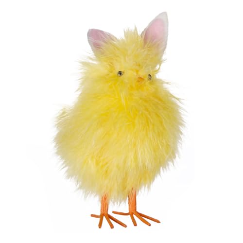 MHADBKH Schönes Oster-Huhn-Ornament, kleines gelbes Huhn, Dekoration, Oster-Partyzubehör für Familie, Tischdekoration, Heimdekoration MHADBKH Schönes Oster-Huhn-Ornament, kleines gelbes Huhn, Dekoration, Oster-Partyzubehör für Familie, Tischdekoration, Heimdekoration von MHADBKH
