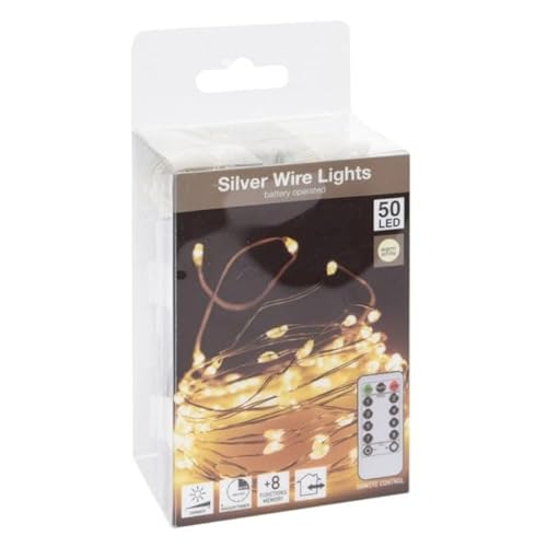 MICA 50er LED-Lichterdraht - Silver Wire Lights von MICA