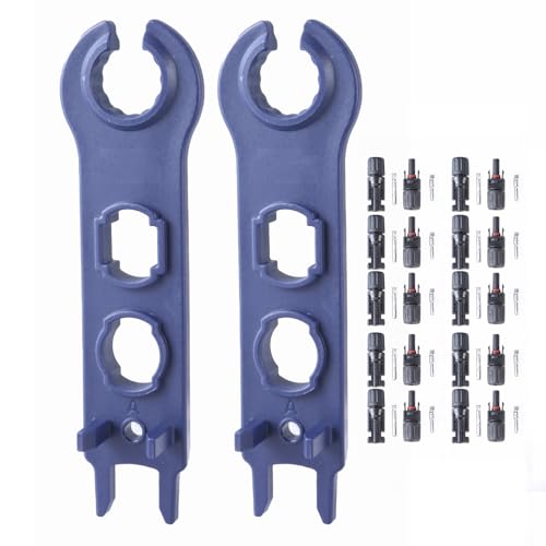 MICFENY Solar Spanner Wrench Tool for Connectors Photovoltaic Wire Couplers Solar Connectors Tool Assembly Spanners von MICFENY