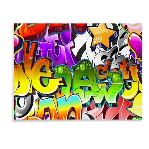 Puzzle Für Erwachsene 1000 Teile Graffiti-Weihnachtspuzzle Für Erwachsene Lernpuzzlespiel Kinderspielzeug Personalisierte Spiele Puzzlegeschenk (75 × 50 cm) von MIDUNU