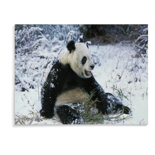 Puzzle Für Erwachsene Und Kinder, 500 Teile, Panda, Pädagogisches, Intellektuelles, Entspannendes Spiel, Holzpuzzle, Puzzles Für Kinder Im Alter Von 8–12 Jahren (52 × 38 cm) von MIDUNU