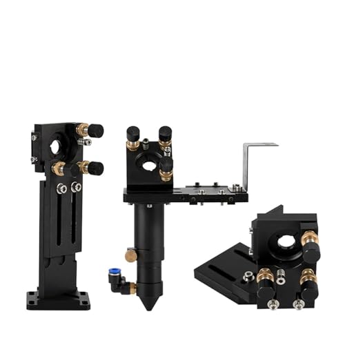 CO2 E Serie Laser Kopf Set mit Objektiv D20mm FL 50,8 & 63,5 & 101,6 Spiegel 25mm for Laser Gravur Schneiden Maschine von MIELEU