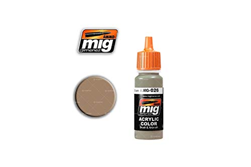 AMMO A.MIG-0027 Ral8031 F9 Acrylfarbe, Sandbeige, 17 ml, Mehrfarbig von MIG