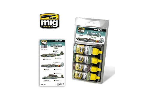 Ammo Mig: 7221 Air Set - Luftwaffe End-War (4x17ml) von Mig Jimenez