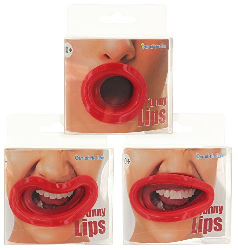 MIK funshopping Mundöffner Partyspiel 3er-Set Funny Lips von MIK funshopping