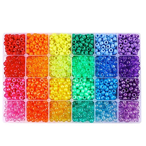 MILLTOR 2880Pcs 9Mm Runde Imitation Perlen Perlen Mix Farben Lose Perle NäHen KleidungsstüCke ZubehöR DIY Schmuck VerschöNerung von MILLTOR