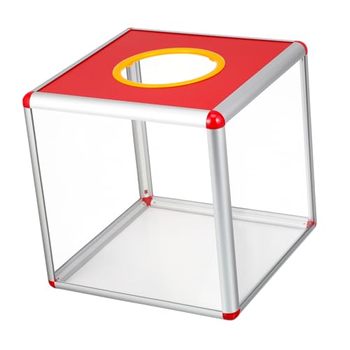 MINAOLULUS Transparente Spendenbox aus Quadratische Verlosungskiste für Abstimmungen Gewinnspiele und Spendenaktionen Leicht Tragbar und Vielseitig Einsetzbar MINAOLULUS Transparente Spendenbox aus Quadratische Verlosungskiste für Abstimmungen Gewinnspiele und Spendenaktionen Leicht Tragbar und Vielseitig Einsetzbar von MINAOLULUS
