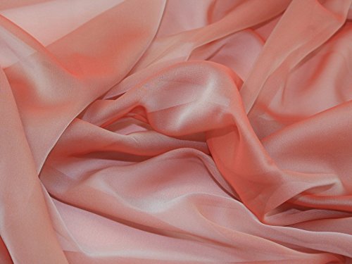 Minerva Crafts Kationischer Chiffon-Kleiderstoff, Meterware. von MINERVA