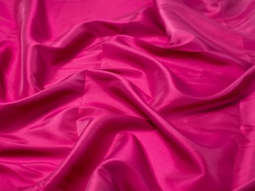 Minerva Crafts Zwei Ton Poly Taft Kleid Stoff Cerise Pink – Meterware von MINERVA