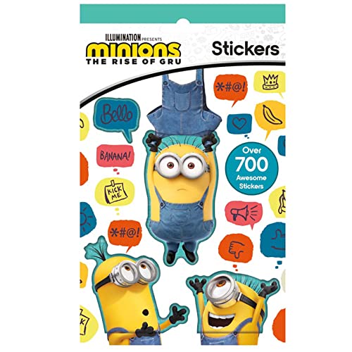 Minions Aufkleber, 700 Stück von MINIONS