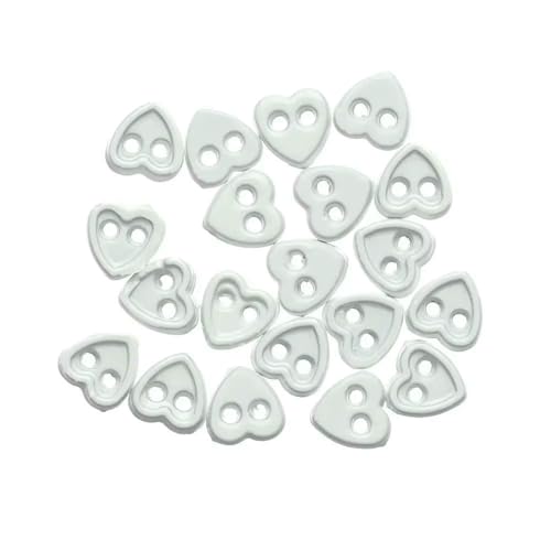 MIONGKI 20 Stück 4 mm handgefertigte Puppenkleidungsschnallen DIY Puppenkleidung Mini-Cartoon-Knöpfe 9 Farben Metallschnallen für 1/6 Puppenkleidung von MIONGKI