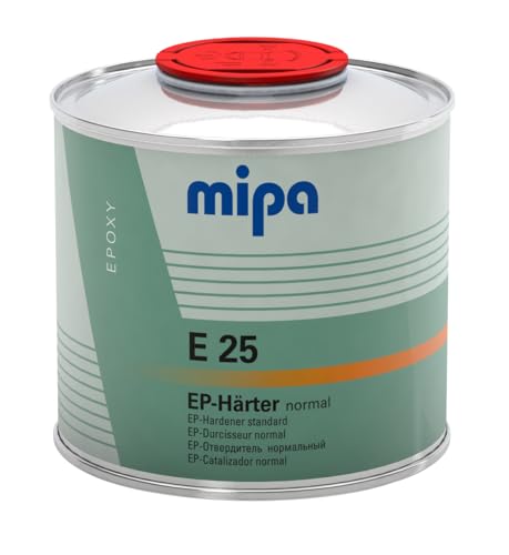 "MIPA Epoxidharz-Härter normal E25, farblos, für Mipa EP-Grundierfüller, 0,5 Liter von MIPA