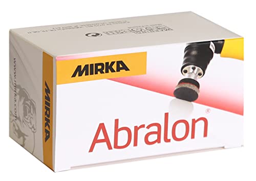 MIRKA 2976022 Abralon Scheibe mit Klettrücken von MIRKA