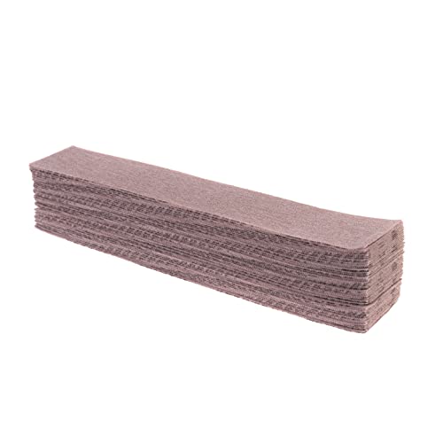 Mirka Abranet Netz-Schleifstreifen 70x420 mm Klett / Korn P120 / 50 Stk / zum Schleifen von Holz, Spachtel, Lack, Kunststoff / 5415105012 von MIRKA