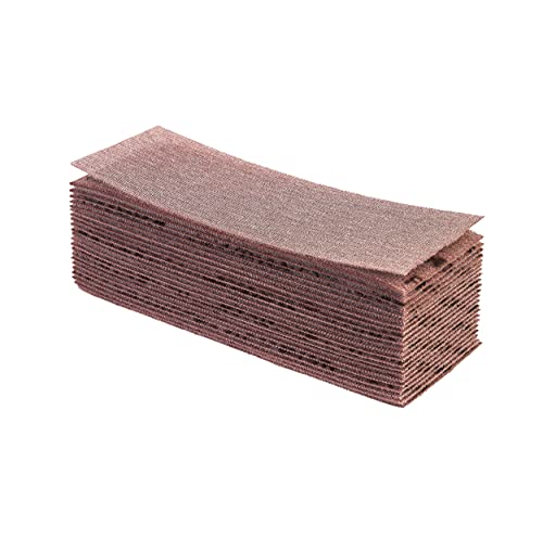 Mirka Abranet Netz-Schleifstreifen 80x230 mm Klett/Korn P80 / 50 Stk/zum Schleifen von Holz, Spachtel, Lack, Kunststoff / 5417505080 von MIRKA