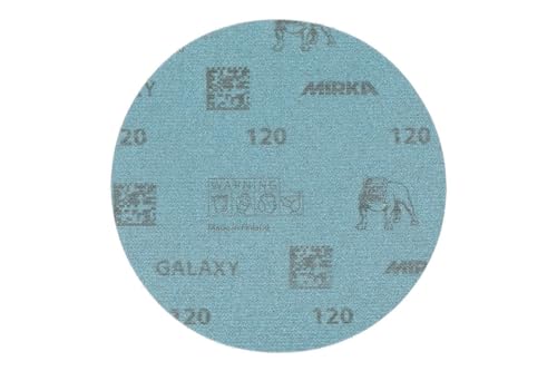 Mirka GALAXY Ø 125mm Klett P120, VE=50 St. ungelocht von MIRKA