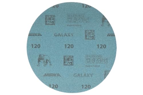 Mirka GALAXY Ø 150mm Klett P120, VE=50 St. ungelocht von MIRKA