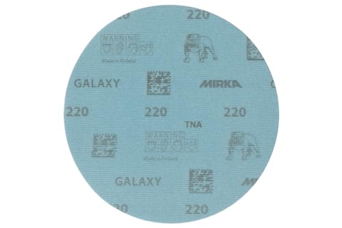 Mirka GALAXY Ø 150mm Klett P220, VE=50 St. ungelocht von MIRKA