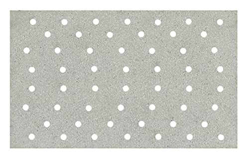 Mirka Iridium Premium-Schleifpapier 81x133mm Klett 54-Loch, Korn 180, 10/Pack / Zum Schleifen von Lack, Spachtel, Grundierung, Holz, Stahl, Mineralwerkstoffe, Kunststoff von MIRKA